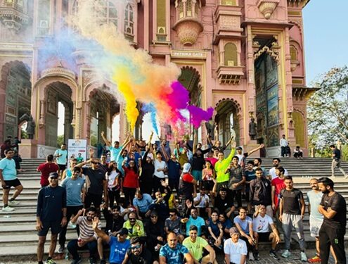 150 runners showed their fitness in pre-diwali run