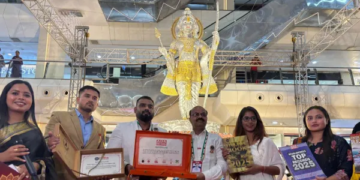 18 feet high statue of Shri Ram made from 1.5 lakh coins, name registered in Asia Book of Records and India Book of World Records