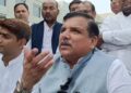 Aap Leader Sanjay Singh Slams Up Govt for Bulldozer Politics in Gorakhpur | Gorakhpur News: Sanjay Singh said in Gorakhpur- 'Government targeting Muslims in UP' | News Track in Hindi