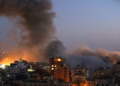 AirStrike started again. War starts again between Israel and Hamas. Palestine areas affected