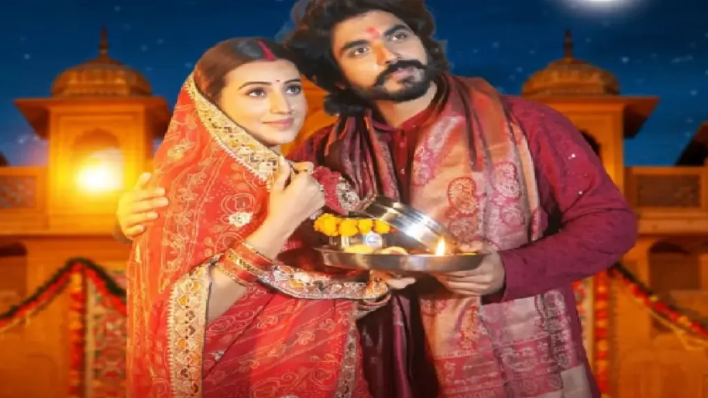 Akshara Singh is coming with Karvachauth special song, actress will be seen with Anshuman Singh