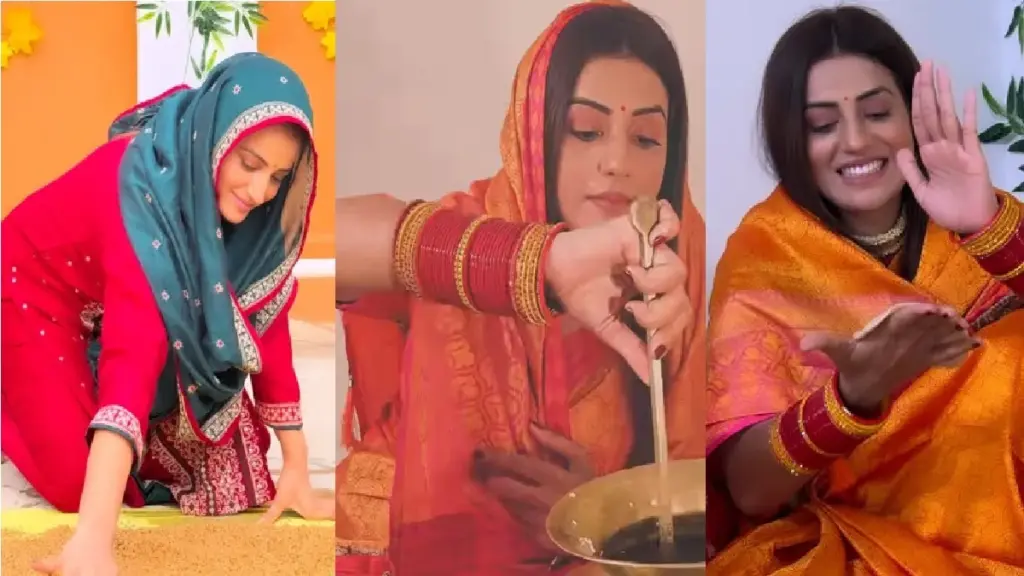Akshara Singh started preparations for Chhath, the actress shared photos