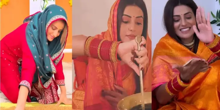 Akshara Singh started preparations for Chhath, the actress shared photos