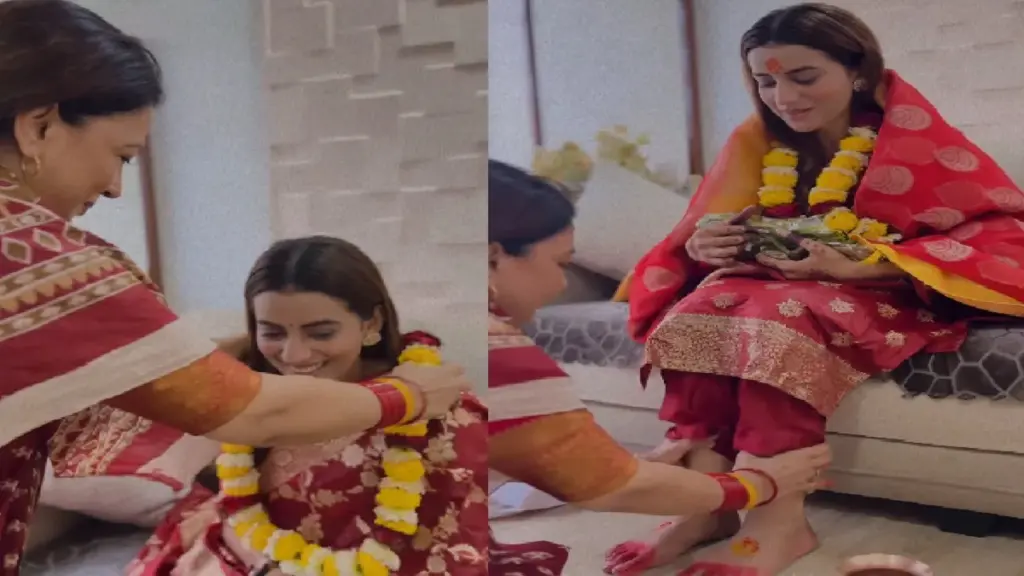 Akshara Singh's mother did something like this, the actress shared the video herself