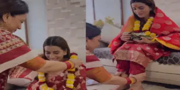 Akshara Singh's mother did something like this, the actress shared the video herself