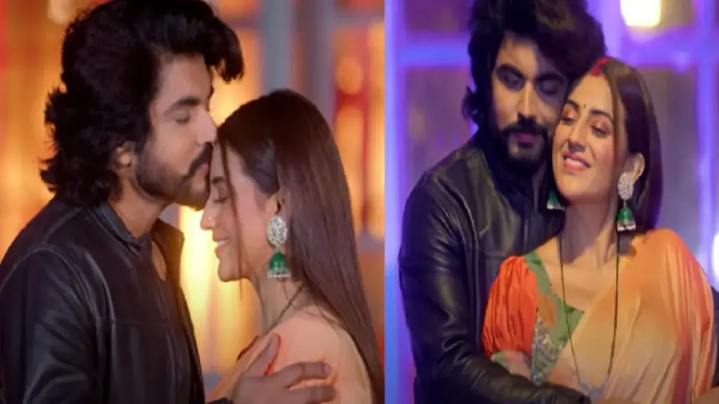 Akshara Singh's new song released on the occasion of Karva Chauth, the actress's chemistry with Anshuman Singh created a stir