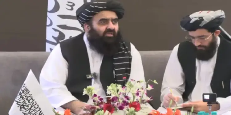 Amir Khan Muttaqi On Rights Of Women: Afghanistan Foreign Minister Amir Khan Muttaqi clarified on not inviting women journalists to the second press conference of Afghanistan Foreign Minister Muttaqi. press conference
