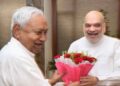 Amit Shah Meets Nitish Kumar: NDA Finalizes Election Strategy & Seat Sharing for Bihar 2025 | Amit Shah had a special meeting with Nitish, NDA's election masterplan ready, created panic in the opposition. News Track in Hindi