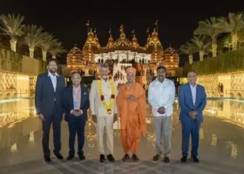 आंध्र प्रदेश के सीएम चंद्रबाबू नायडू ने अबू धाबी में बीएपीएस हिंदू मंदिर को शांति की वैश्विक विरासत बताया