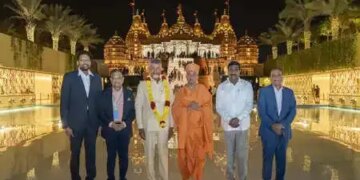 आंध्र प्रदेश के सीएम चंद्रबाबू नायडू ने अबू धाबी में बीएपीएस हिंदू मंदिर को शांति की वैश्विक विरासत बताया