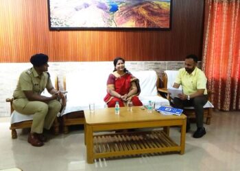Anta Assembly by-election: General Observer Subhashree Nanda inspected polling stations and check posts, held a meeting with district officials.