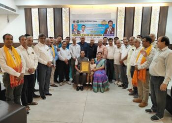 Awards Night of Lions Club organized in Behror - Service Week 'Sevankur' concludes