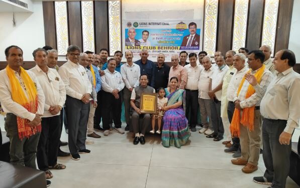 Awards Night of Lions Club organized in Behror - Service Week 'Sevankur' concludes