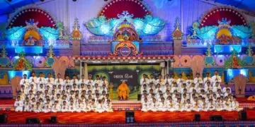 BAPS Mission Rajipo: Inspired by BAPS Mahant Swami Maharaj, Sanskrit studies are being promoted under Mission Rajipo; 40 thousand children converted Sanskrit into values, Inspired by BAPS Mahant Swami Maharaj, Sanskrit studies are being promoted under Mission Rajipo; 40,000 children have transformed Sanskrit into culture.