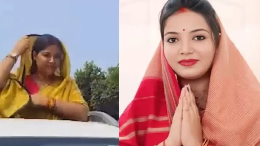 Bihar Assembly Election 2025: Jyoti Singh, wife of Power Star Pawan Singh, in the election field, crowd gathered for nomination