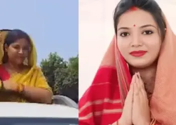Bihar Assembly Election 2025: Jyoti Singh, wife of Power Star Pawan Singh, in the election field, crowd gathered for nomination