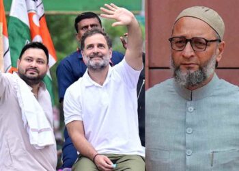 Bihar Assembly Election 2025: Owaisi's AIMIM Enters as Third Front, Announces 100 Seats. Owaisi became the biggest threat to Rahul-Tejashwi, created a stir with his announcement of contesting elections on 100 seats. News Track in Hindi