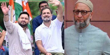 Bihar Assembly Election 2025: Owaisi's AIMIM Enters as Third Front, Announces 100 Seats. Owaisi became the biggest threat to Rahul-Tejashwi, created a stir with his announcement of contesting elections on 100 seats. News Track in Hindi