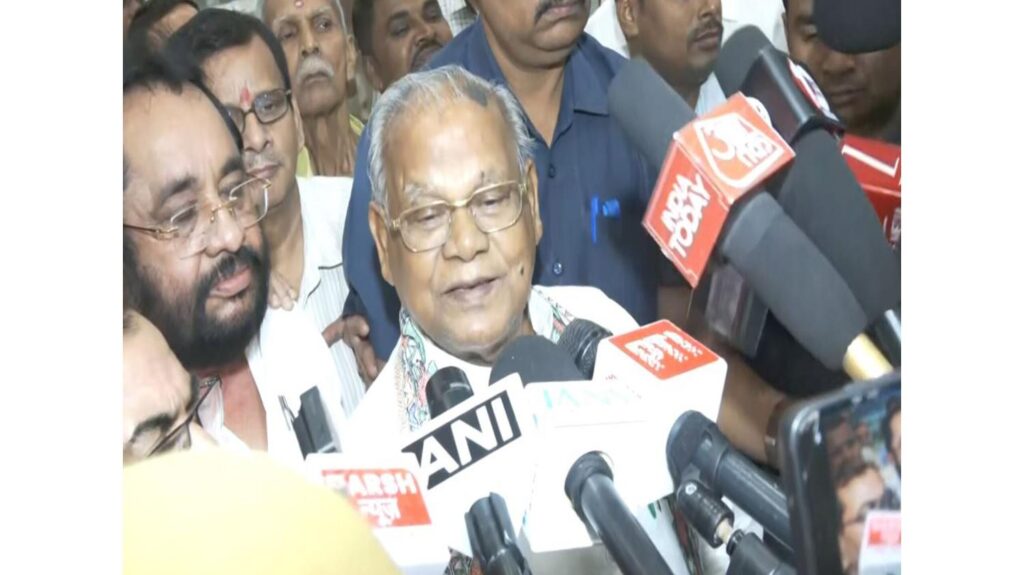 Bihar Elections: HAM (S) got 6 seats in NDA's seat distribution, Jitan Ram Manjhi said, "I have no complaint"
