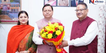 CM Pushkar Singh Dhami Approves 3% DA Hike for Employees & Pensioners, Sends Diwali Greetings. Big gift from Dhami government! 3% increase in DA of employees and pensioners, Happy Diwali to the people of the state. News Track in Hindi