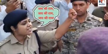 CSP Hina Khan Muslim officer Jai Shri Ram slogan video| sparked Gwalior Ambedkar statue controversy. Who is Muslim officer Hina Khan? Video of people raising slogans of 'Jai Shri Ram' goes viral, Ambedkar statue controversy heated up. News Track in Hindi