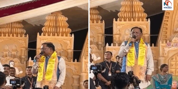 Chhattisgarh CM Vishnudev Sai Announces Cow to Get Rajmata Status Soon, Big Update from Bageshwar Dh | Cow mother will soon get the status of Rajmata in Chhattisgarh, CM Vishnudev Sai made a big announcement! , News Track in Hindi
