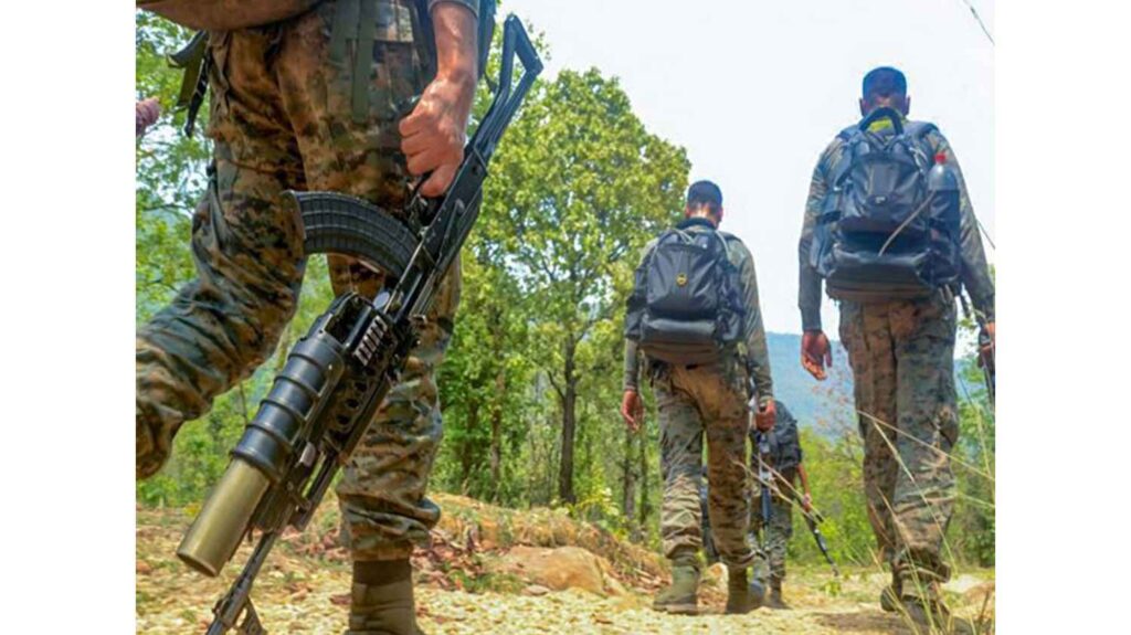 Chhattisgarh: Three Maoists killed in an encounter with security forces in Kanker district