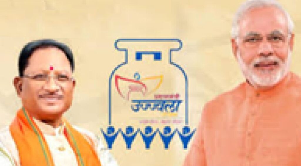 Chhattisgarh gets 2.23 lakh new Ujjwala LPG connections. 2.23 lakh Ujjwala connections in Chhattisgarh, gas gift to the poor. News Track in Hindi