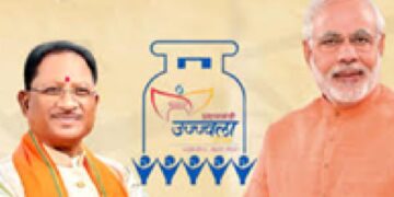Chhattisgarh gets 2.23 lakh new Ujjwala LPG connections. 2.23 lakh Ujjwala connections in Chhattisgarh, gas gift to the poor. News Track in Hindi