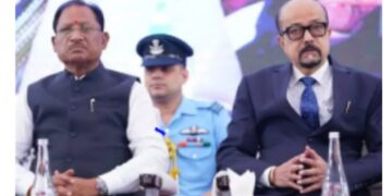 Chhattisgarh pays tribute on Police Memorial Day. Salute to the martyred soldiers on Police Memorial Day, Gov, CM and HM paid tribute. News Track in Hindi