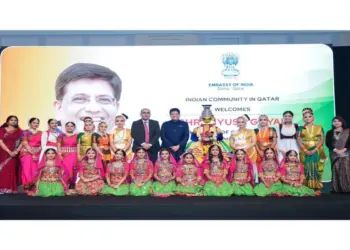 Commerce and Industry Minister Piyush Goyal arrived in Doha to co-head the meeting of the Indo-Kartar Joint Commission
