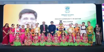 Commerce and Industry Minister Piyush Goyal arrived in Doha to co-head the meeting of the Indo-Kartar Joint Commission
