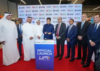 Commerce and Industry Minister Piyush Goyal launched UPI in Lulu Hypermarket in Doha