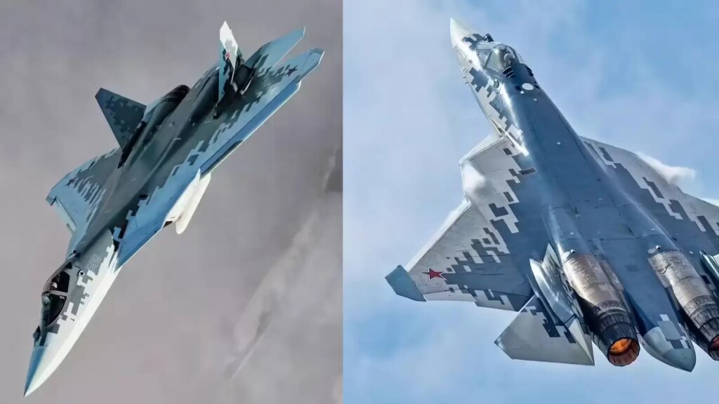Confirmed! Russia's latest fighter jet Su-57 is going to be made in India, a big gift to the Indian Air Force.