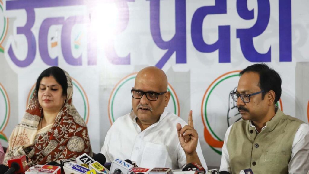 Congress Ajay Rai MLC Elections Lucknow Municipal | Teacher Graduate elections in UP | Congress will contest teacher-graduate elections alone, President Ajay Rai opened his cards, targeted BSP. News Track in Hindi