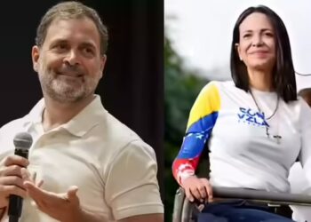 Congress Leader Demands Nobel Peace Prize for Rahul Gandhi. Compares Him to Venezuela’s Machado | Rahul Gandhi deserves the Nobel Peace Prize! Congress leader said - doing the same thing as 'Machado'... News Track in Hindi
