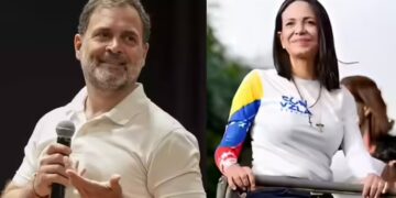 Congress Leader Demands Nobel Peace Prize for Rahul Gandhi. Compares Him to Venezuela’s Machado | Rahul Gandhi deserves the Nobel Peace Prize! Congress leader said - doing the same thing as 'Machado'... News Track in Hindi