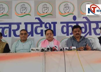Congress RTI Act | Right to Information Act 20th Anniversary | RTI Amendments 2019 | BJP Lucknow | Congress attacks BJP on RTI's 20th anniversary, Modi government has weakened the law... News Track in Hindi