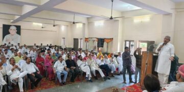 Congress organization creation campaign, meeting for new district president selection held in Dausa