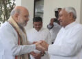 Countdown to assembly elections in Bihar, Amit Shah arrives in Patna to meet Nitish