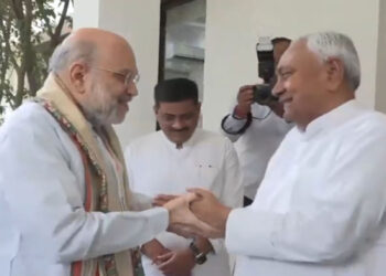 Countdown to assembly elections in Bihar, Amit Shah arrives in Patna to meet Nitish