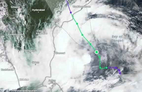 Cyclone Montha to hit Andhra coast this evening, strong winds and rain in Andhra-Odisha
