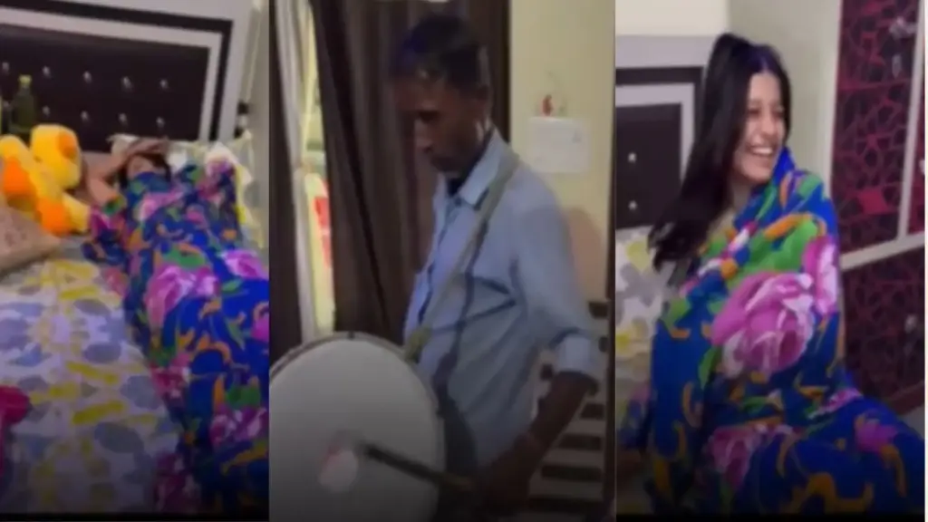 Daughters were sleeping till late in the morning, mother called the band players… What happened next, you will not stop laughing after watching the video, watch Viral Video