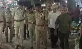 Delhi: Police increased security during festive season, checking campaign intensified in the capital.