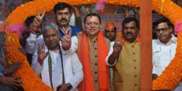 Dhami Attacks Rahul and Tejashwi Over Divisive Politics | Dhami's attack on Rahul-Tejashwi: Accusation of divisive politics. News Track in Hindi