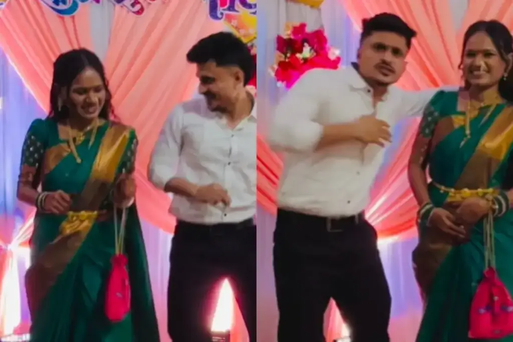 'Dhik taana dhik taana ....' But the bang of sister-in-law! Sister -in -law's cute smile won the hearts of millions, watch viral video