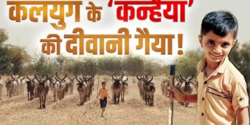 Gaia becomes crazy about Kanhaiya of Kalyug, everyone is mesmerized after watching this extraordinary video of an ordinary boy.