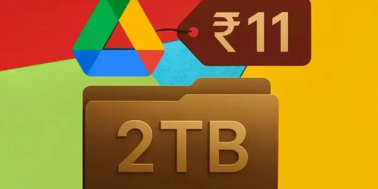 Google का दिवाली धमाका: सिर्फ 11 रुपए में मिलेगा&nbsp;2TB क्लाउड स्टोरेज और कई स्पेशल बेनेफिट्स, यहाँ पढ़े पूरी डिटेल&nbsp;