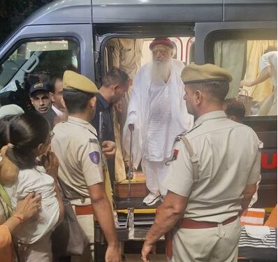 Health of Asaram, accused of sexual exploitation of minor disciples, deteriorated again, shifted from jail to hospital.