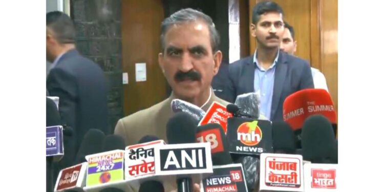 Himachal CM Sukhwinder Singh Sukhu cites infrastructure issues for delay in elections, says "BJP opposes everything, wants to divert attention"